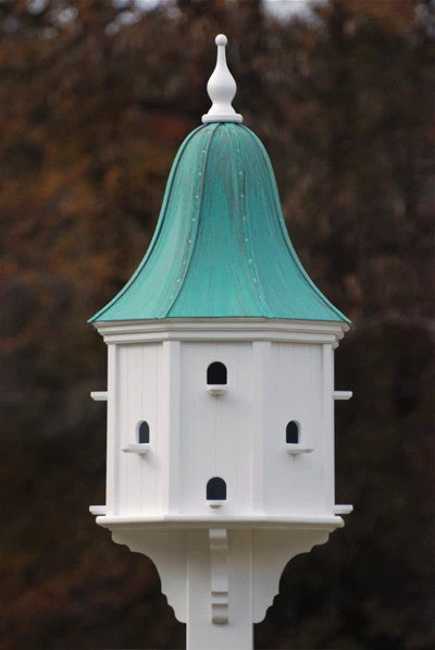 Copper Roof Martin Birdhouse 54x22 3 Copper Roof Martin Birdhouse 54x22