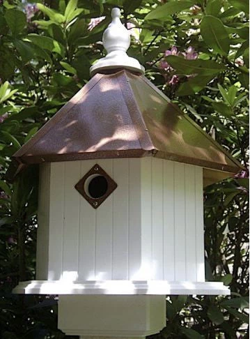 Gardenia Birdhouse In Vinyl/PVC 3 Gardenia Birdhouse In Vinyl/PVC