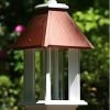 Pavilion Bird Feeder In Vinyl/PVC -The Birdhouse Chick AWAP PAV FDR
