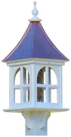 Copper Roof Bird Feeder Arch Window - 28x12 -The Birdhouse Chick BF12 SQ BC 592fb6e6 15a8 40ae 8696 8c850c57f705