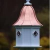Copper Roof Birdhouse 34x14- 4 Portals 1 Copper Roof Birdhouse 34x14- 4 Portals -The Birdhouse Chick BH14 4CP BC BELL