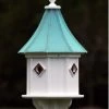 Copper Roof Birdhouse 34x14 Slope- 4 Portals