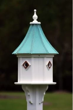 Copper Roof Birdhouse 34x14 Slope- 4 Portals