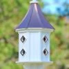 Copper Roof Dovecote Birdhouse 36x14 Slope - 8 Portals