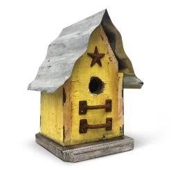 Barn Wood & Tin Rustic Birdhouses -The Birdhouse Chick BarnWood Tin Rustic Birdhouse