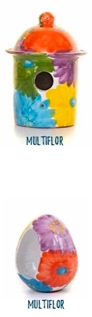 Ceramic Birdhouse And Feeder Gift Set 7 Ceramic Birdhouse And Feeder Gift Set - Image 5