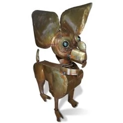 Best Seller -The Birdhouse Chick Chihuahua Metal Yard Sculpture