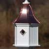 Copper Roof Birdhouse 28x12- 3 Portals -The Birdhouse Chick Copper Roof Birdhouse 3 Portals