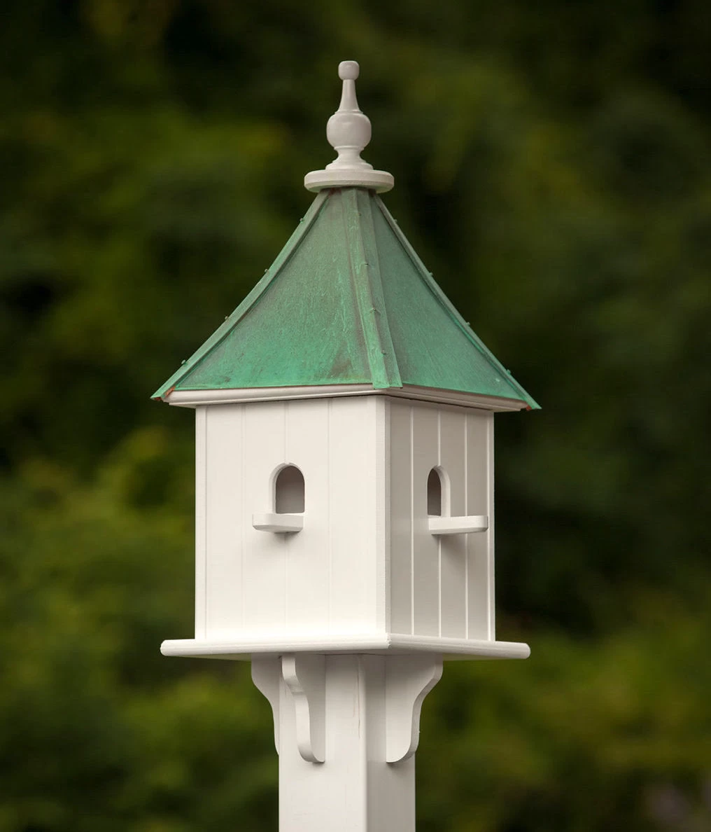 Copper Roof Birdhouse 28x10- 4 Perches 3 Copper Roof Birdhouse 28x10- 4 Perches