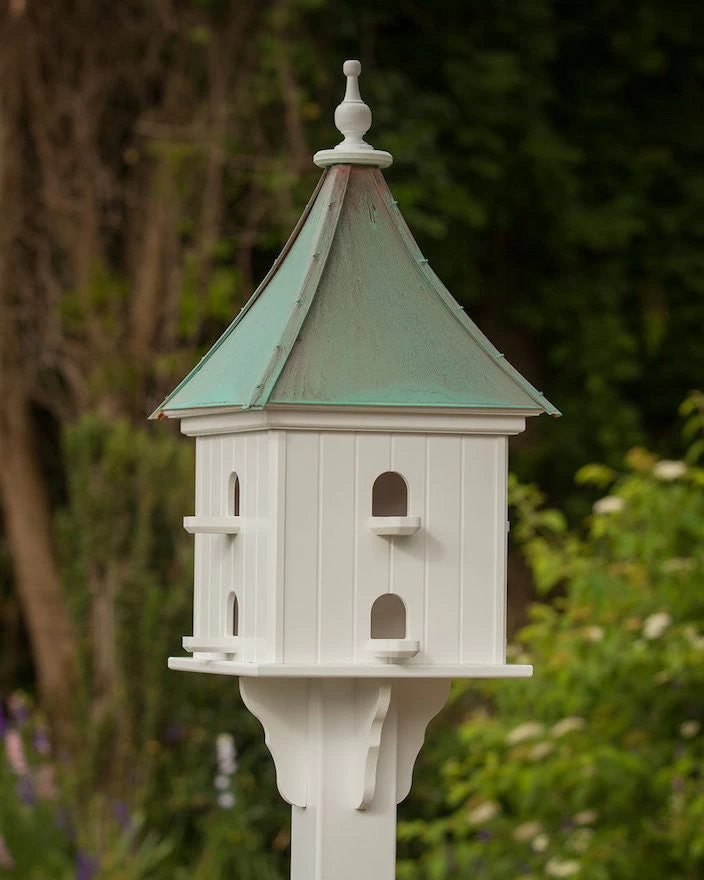 Copper Roof Birdhouse 28x12- 8 Perches 4 Copper Roof Birdhouse 28x12- 8 Perches - Image 2