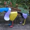 Dachshund Spring Dog Metal Yard Art -The Birdhouse Chick Dachshund spring dog