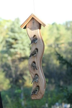Large Wave Thistle Bird Feeder