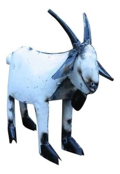 Billy Goat Recycled Yard Art