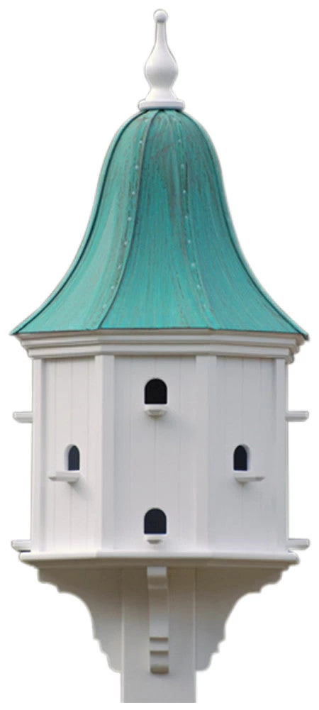 Copper Roof Martin Birdhouse 54x22 5 Copper Roof Martin Birdhouse 54x22 - Image 3