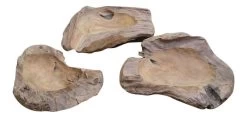Natural Teak Root Bowls- 2 Sizes