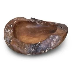Natural Teak Root Bowls- 2 Sizes -The Birdhouse Chick Teak wood bowl 8