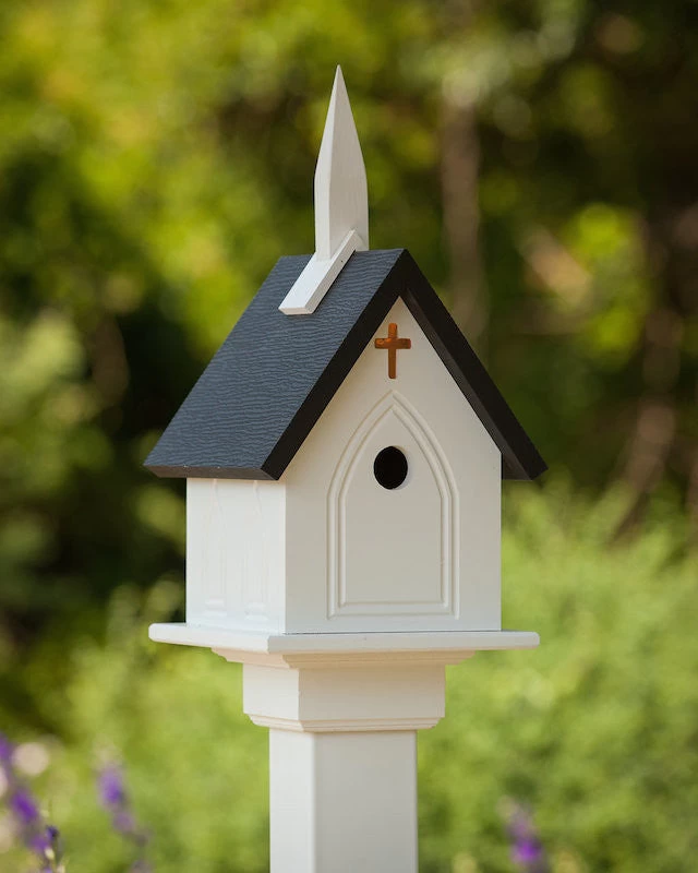Church Birdhouse Vinyl/PVC 4 Church Birdhouse Vinyl/PVC - Image 2