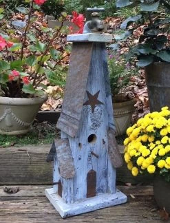 Vinatge Farm Birdhouses- 3 Styles -The Birdhouse Chick Vintage Farm Birdhouse Faucet