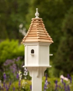 Vinyl Birdhouse-3 Nest 28x12
