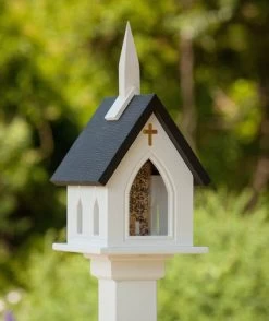 Church Bird Feeder Vinyl/PVC