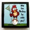 Birdies Golf Plaque -The Birdhouse Chick birdie golf