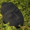 Buddha Face Sculpture -The Birdhouse Chick buddha stand