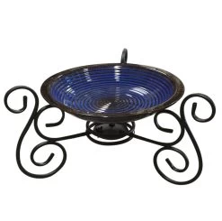 Solar Bird Bath With Stand
