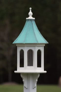 Copper Roof Gazebo Bird Feeder Slope- 36x14