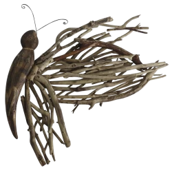 Large Driftwood Butterfly Wall Decor