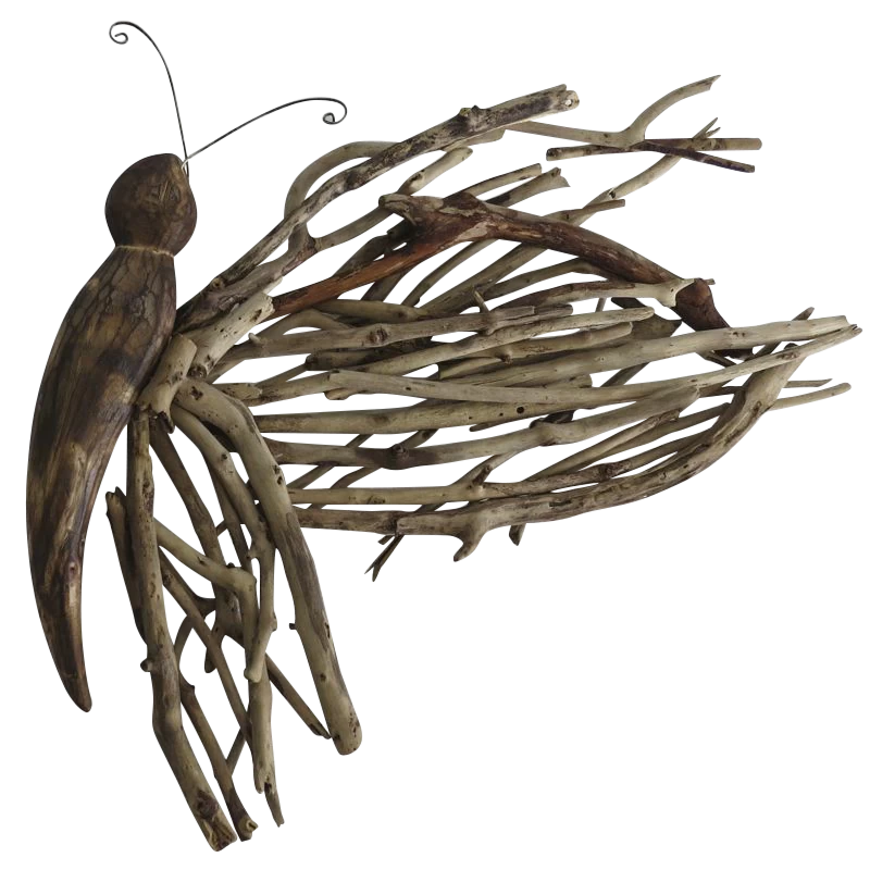 Large Driftwood Butterfly Wall Decor 3 Large Driftwood Butterfly Wall Decor