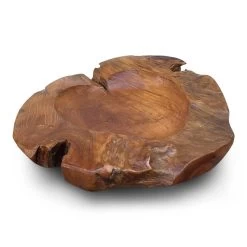 Natural Teak Root Bowls- 2 Sizes -The Birdhouse Chick teak wood bowl 2