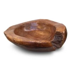 Natural Teak Root Bowls- 2 Sizes -The Birdhouse Chick teak wood bowl 4