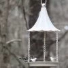 Weathered Fly-Thru Feeder -The Birdhouse Chick weathered fly thru feeder or bird bath